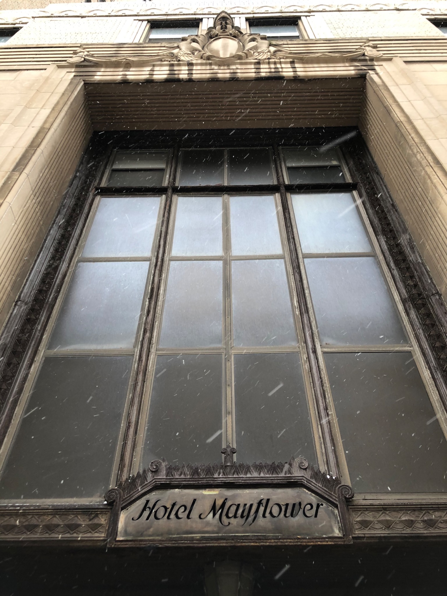 The former Mayflower Hotel in Akron, Ohio, associated with Bill W. and the founding of Alcoholics Anonymous.